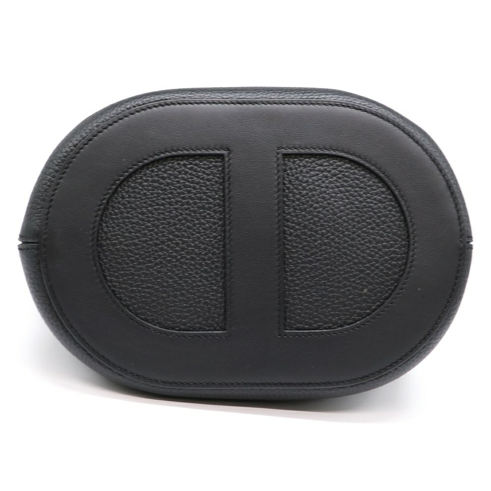 【リユース品】 エルメス HERMES バッグ ハンドバッグ インザループ23 ブラック/ゴールド金具 【お取り寄せ】