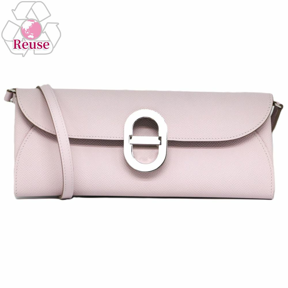 【リユース品】 エルメス HERMES バッグ ショルダーバッグ シェーヌダンクルトゥーゴー ピンク系/シルバー金具 【お取り寄せ】