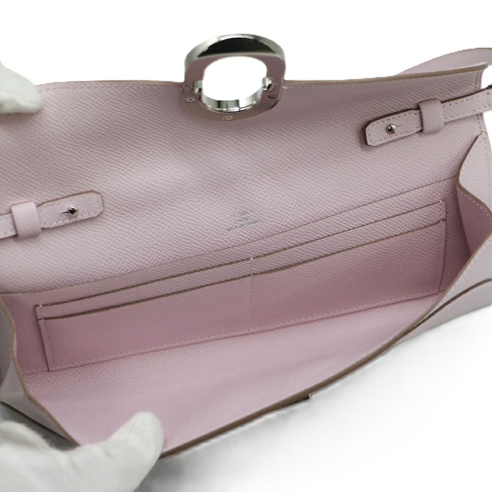【リユース品】 エルメス HERMES バッグ ショルダーバッグ シェーヌダンクルトゥーゴー ピンク系/シルバー金具 【お取り寄せ】