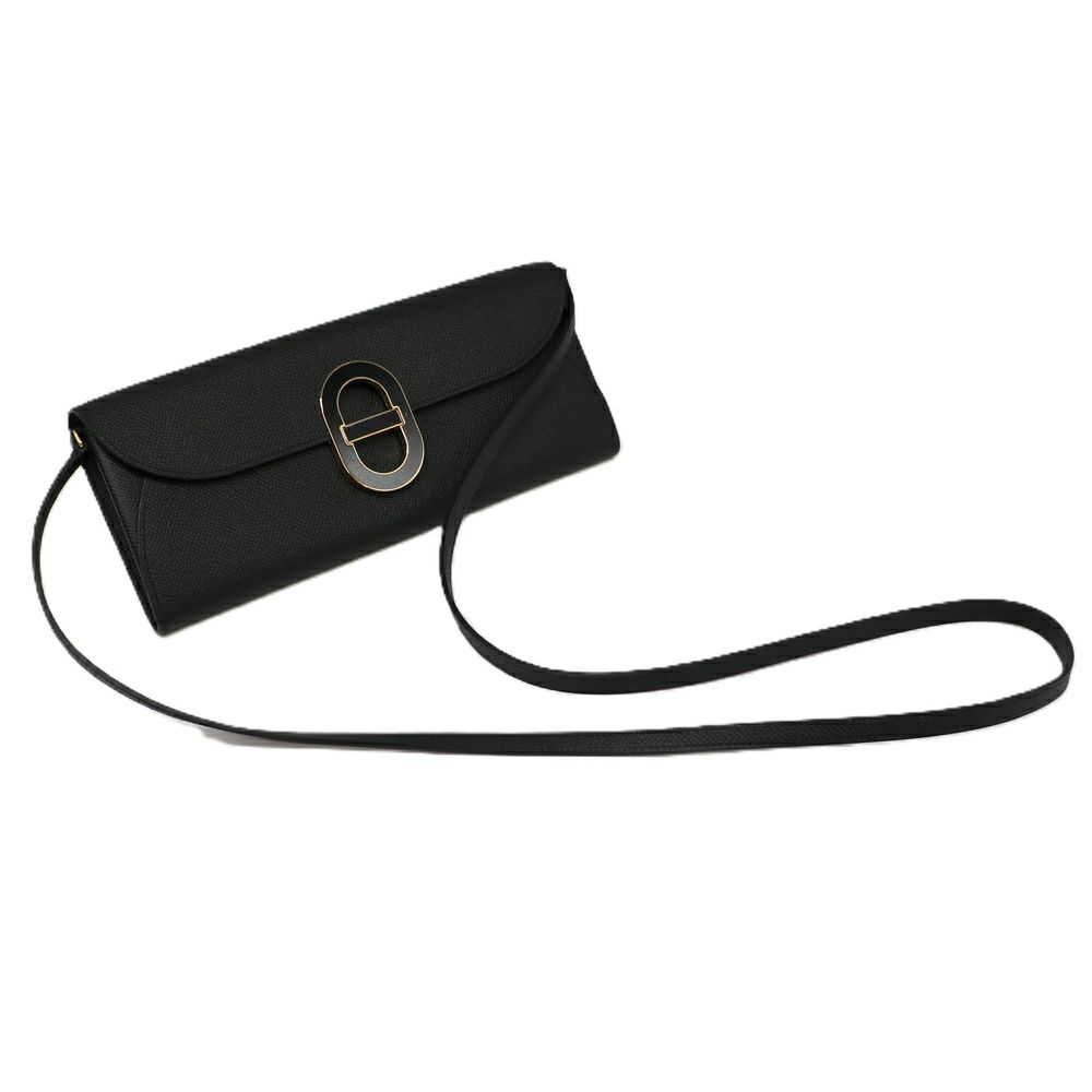 【リユース品】 エルメス HERMES バッグ ショルダーバッグ シェーヌダンクルトゥーゴー ブラック/ゴールド金具 【お取り寄せ】
