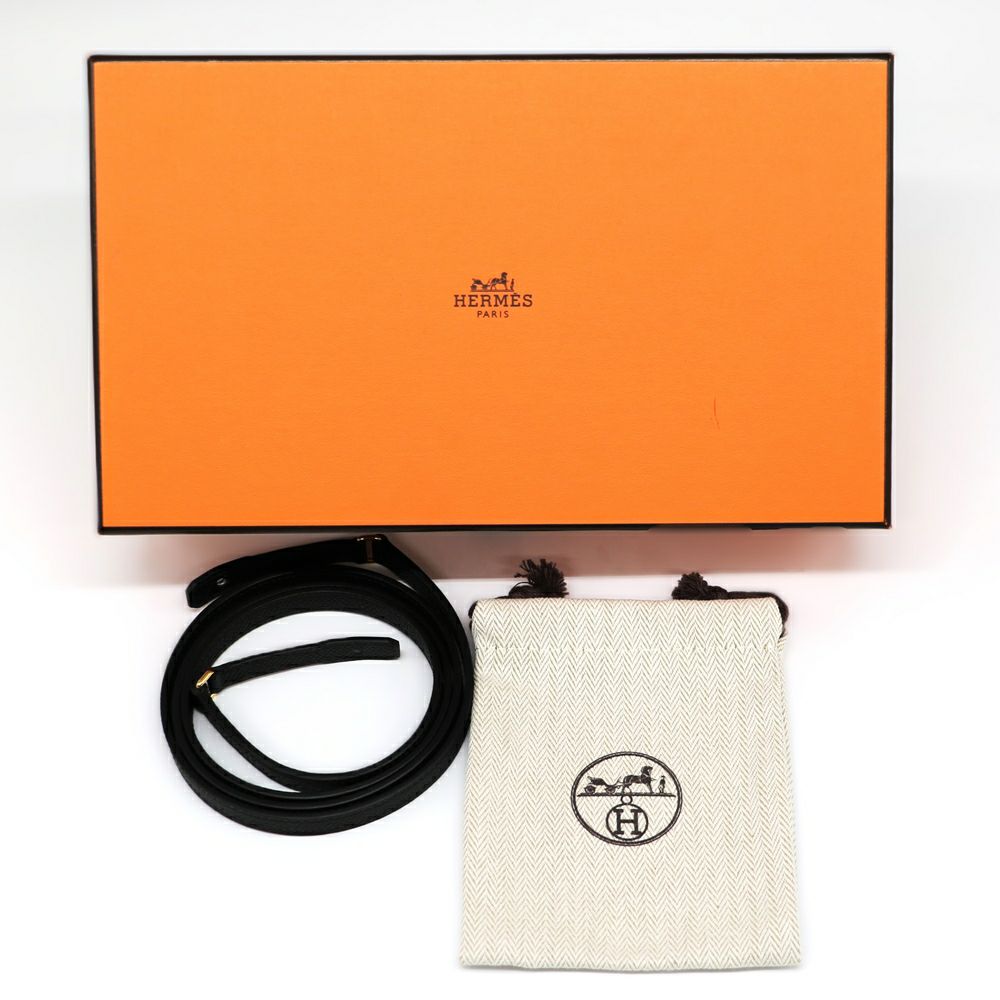 【リユース品】 エルメス HERMES バッグ ショルダーバッグ シェーヌダンクルトゥーゴー ブラック/ゴールド金具 【お取り寄せ】