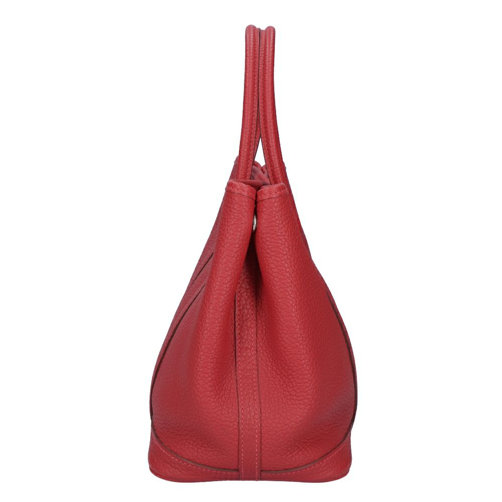 【リユース品】 エルメス HERMES バッグ ハンドバッグ ガーデンパーティTPM ルージュグレナ 【お取り寄せ】