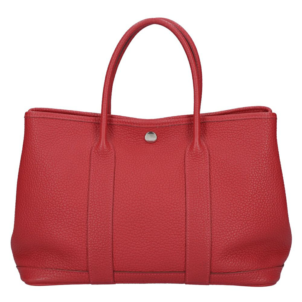 【リユース品】 エルメス HERMES バッグ ハンドバッグ ガーデンパーティTPM ルージュグレナ 【お取り寄せ】