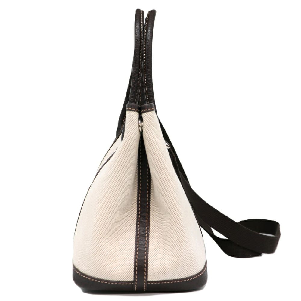 【リユース品】 エルメス HERMES バッグ ハンドバッグ ガーデンパーティTPM アイボリー系 【お取り寄せ】