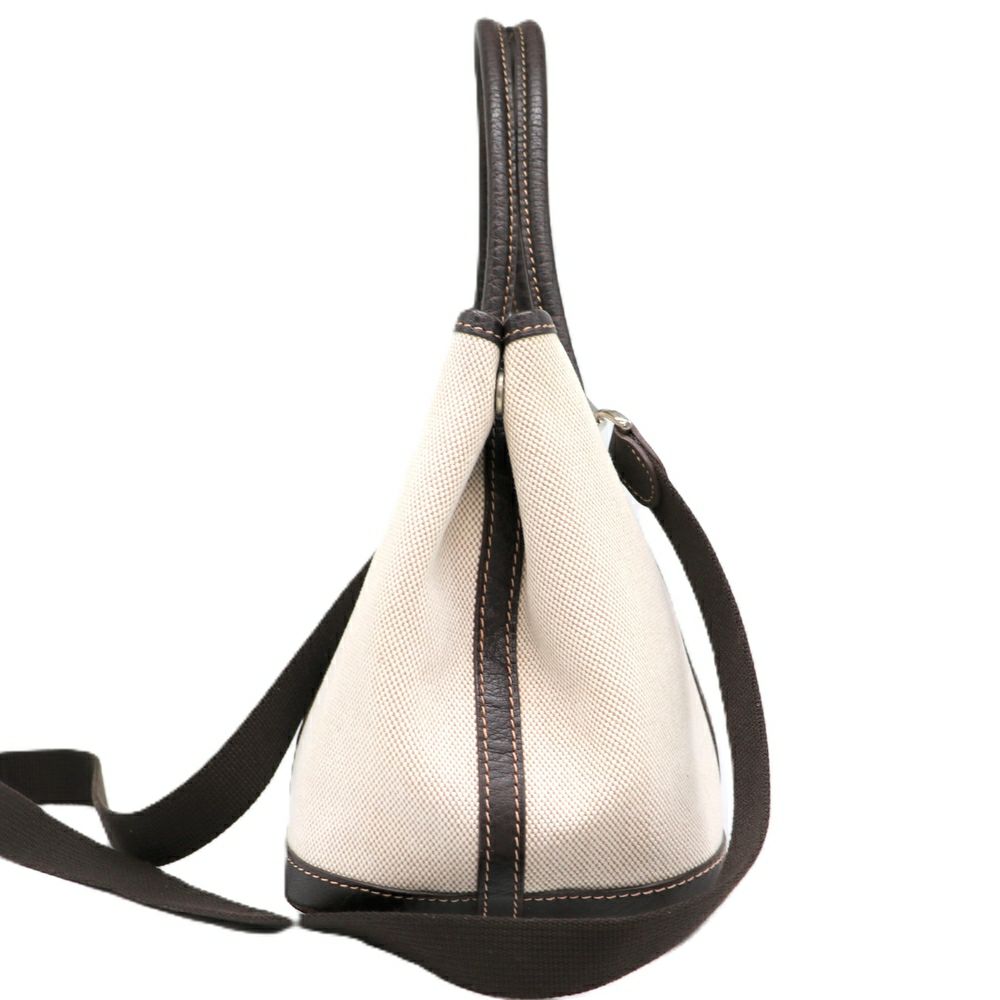 【リユース品】 エルメス HERMES バッグ ハンドバッグ ガーデンパーティTPM アイボリー系 【お取り寄せ】