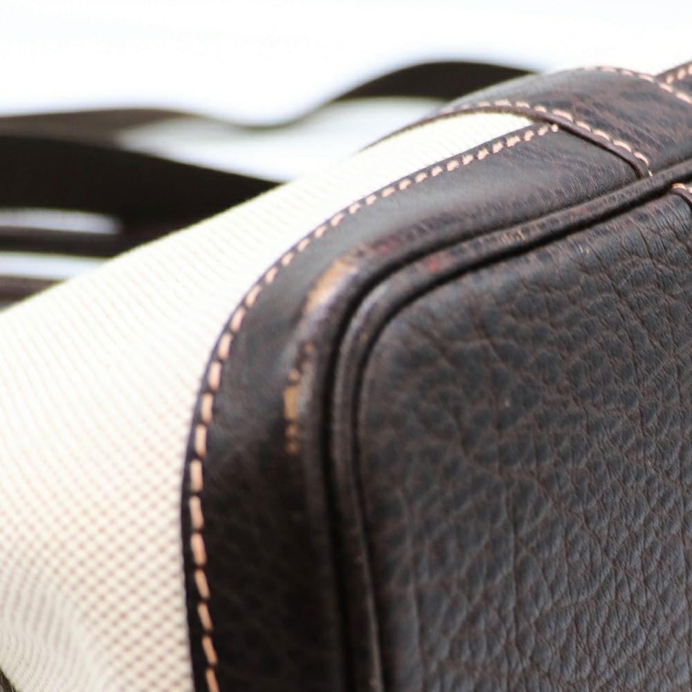 【リユース品】 エルメス HERMES バッグ ハンドバッグ ガーデンパーティTPM アイボリー系 【お取り寄せ】