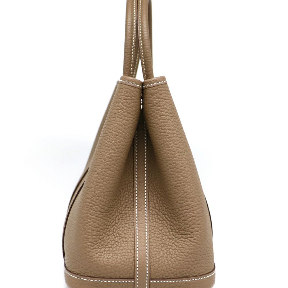 【リユース品】 エルメス HERMES バッグ ハンドバッグ ガーデンパーティPM エトゥープ 【お取り寄せ】