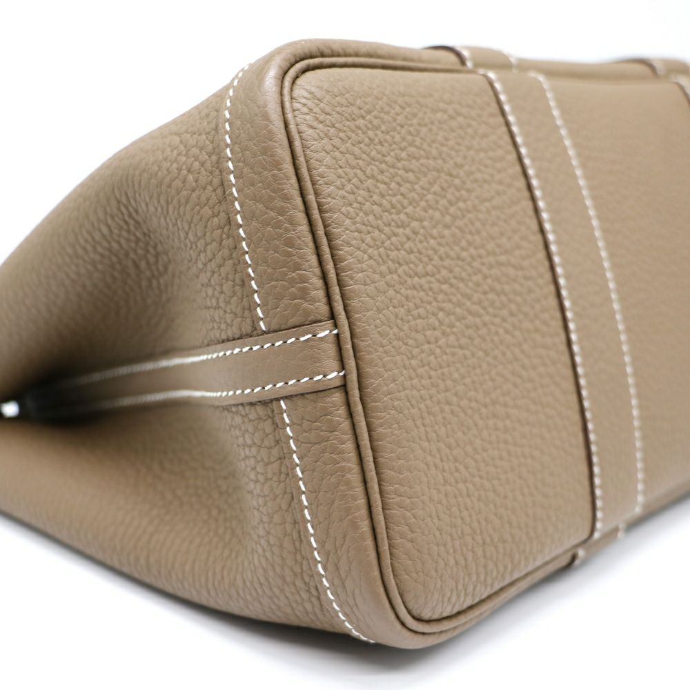 【リユース品】 エルメス HERMES バッグ ハンドバッグ ガーデンパーティPM エトゥープ 【お取り寄せ】