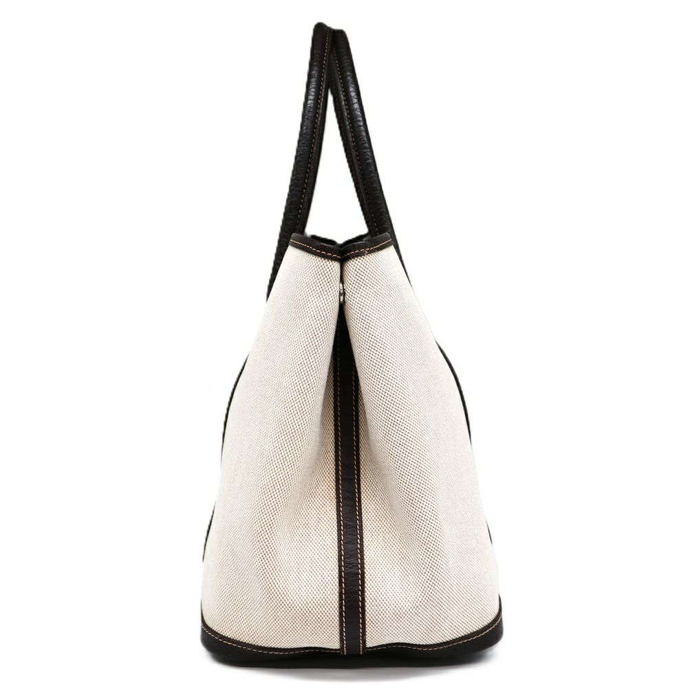 【リユース品】 エルメス HERMES バッグ ハンドバッグ ガーデンパーティPM アイボリー系 【お取り寄せ】