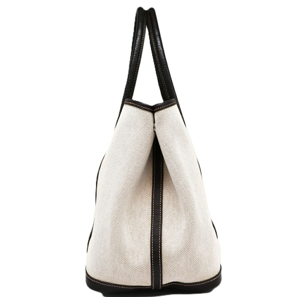 【リユース品】 エルメス HERMES バッグ ハンドバッグ ガーデンパーティPM アイボリー系 【お取り寄せ】