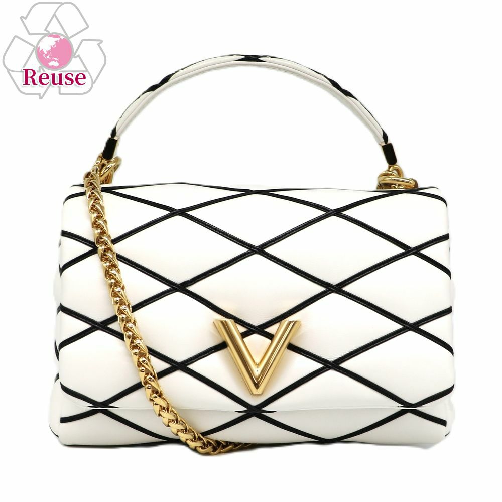 【リユース品】 ルイヴィトン LOUIS VUITTON バッグ ショルダーバッグ GO-14MM M22890 ホワイト 【お取り寄せ】