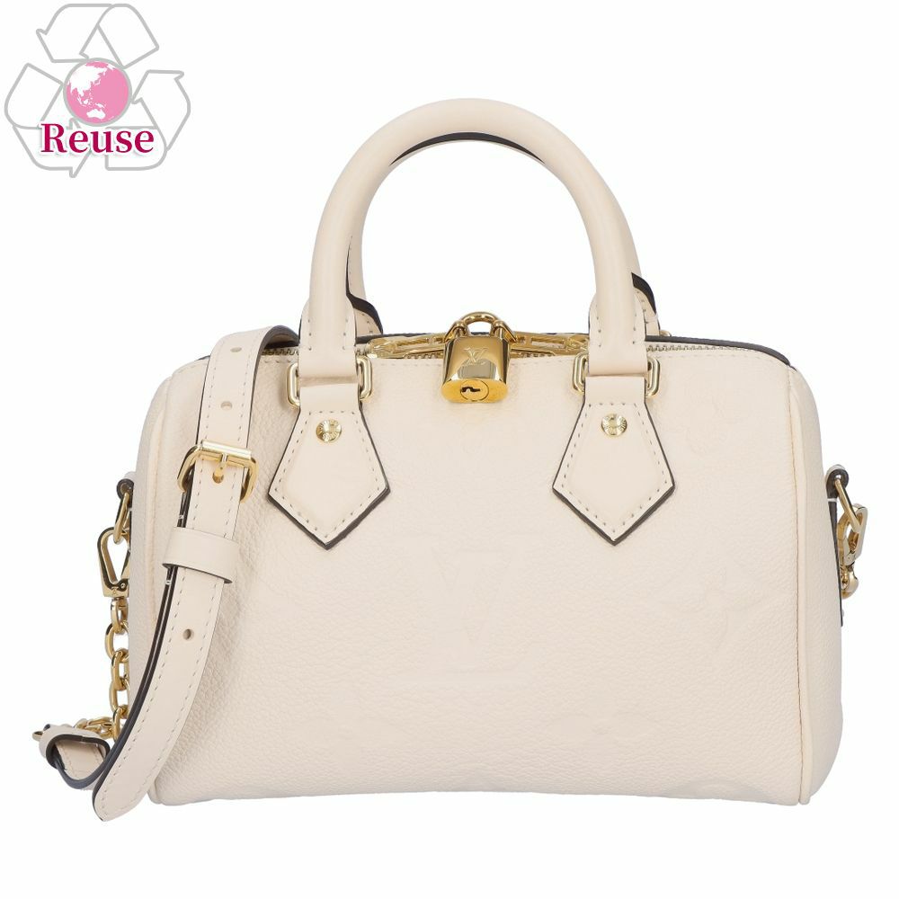 【リユース品】 ルイヴィトン LOUIS VUITTON バッグ 2WAYバッグ スピーディ20バンドリエール M58954 クレーム 【お取り寄せ】