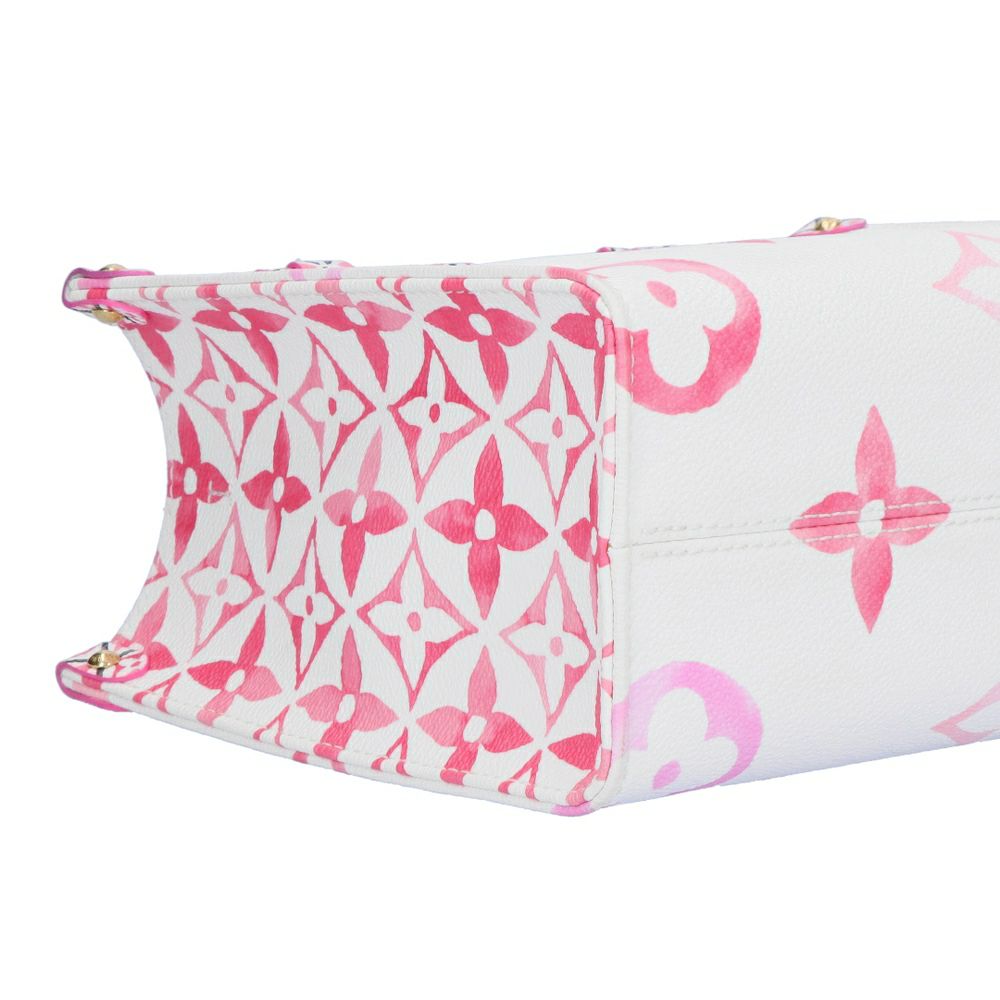 【リユース品】 ルイヴィトン LOUIS VUITTON バッグ 2WAYバッグ オンザゴーPM バイ・ザ・プール フラワータイル M22976 ピンク系/ホワイト 【お取り寄せ】