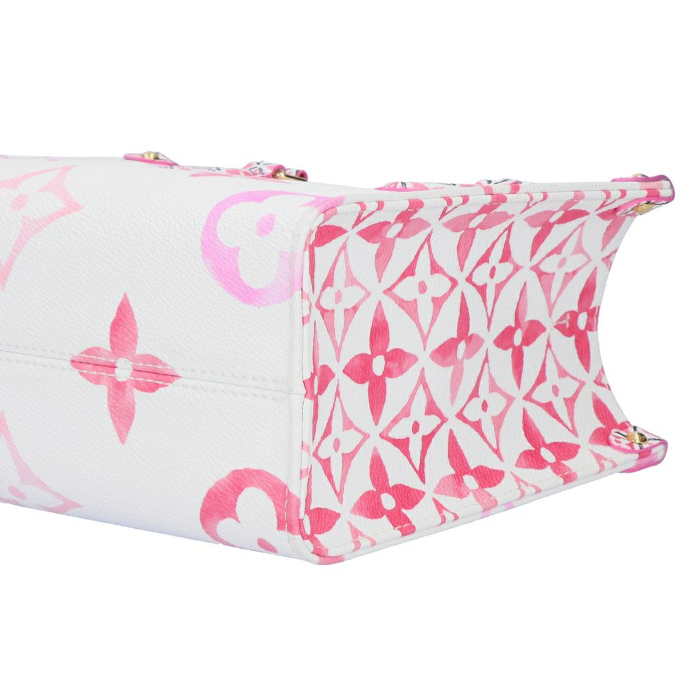 【リユース品】 ルイヴィトン LOUIS VUITTON バッグ 2WAYバッグ オンザゴーPM バイ・ザ・プール フラワータイル M22976 ピンク系/ホワイト 【お取り寄せ】