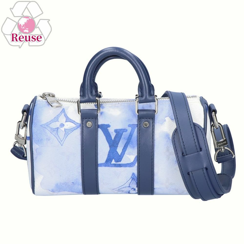 【リユース品】 ルイヴィトン LOUIS VUITTON バッグ 2WAYバッグ キーポルXS M45761 ブルー系 【お取り寄せ】
