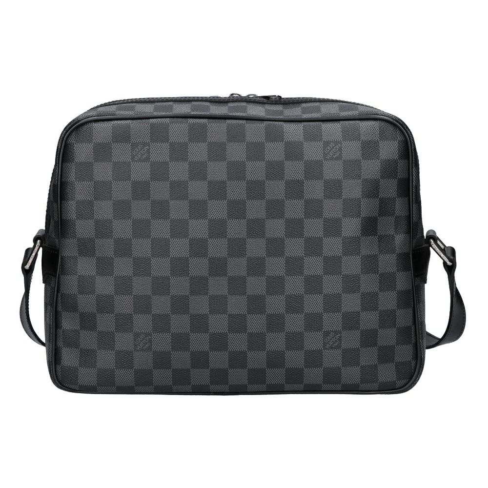 【リユース品】 ルイヴィトン LOUIS VUITTON バッグ ショルダーバッグ ダミエ グラフィット イオ N45252 グレー系 【お取り寄せ】