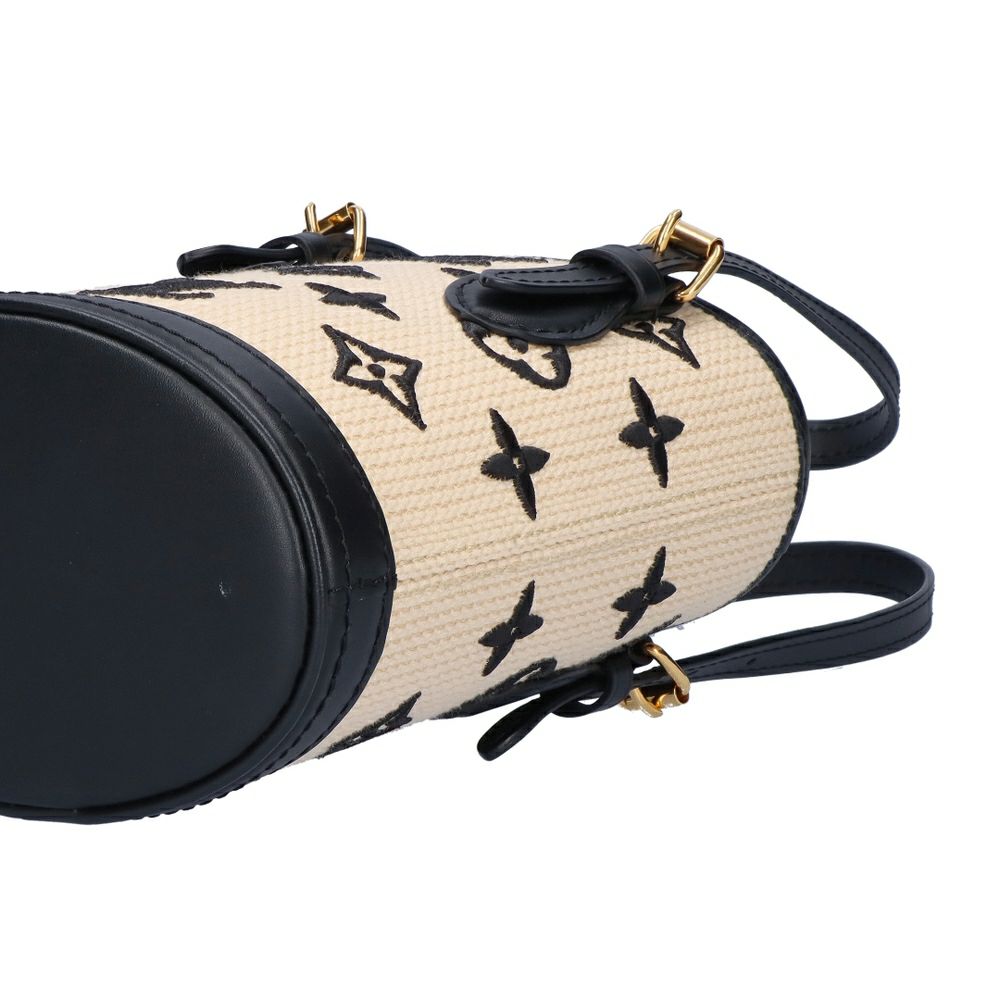 【リユース品】 ルイヴィトン LOUIS VUITTON バッグ 2WAYバッグ ナノバケット M82418 ベージュ系/ブラック 【お取り寄せ】