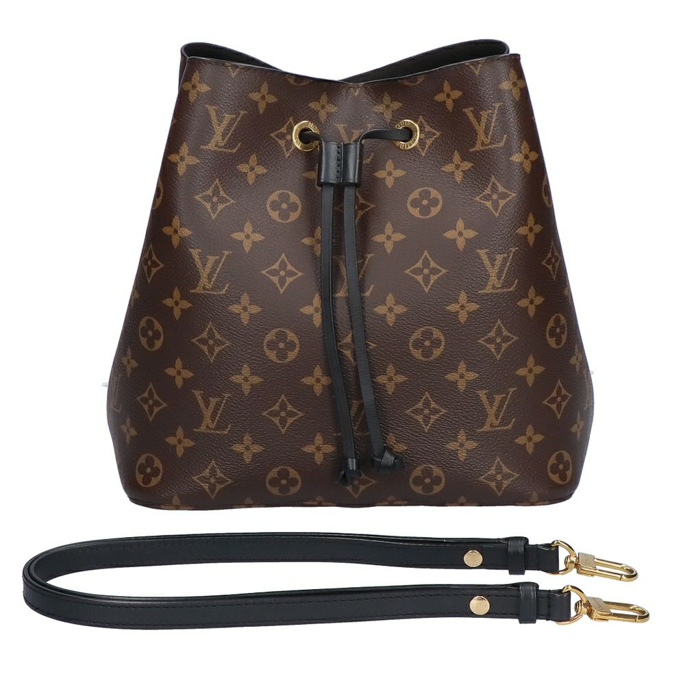 【リユース品】 ルイヴィトン LOUIS VUITTON バッグ ショルダーバッグ ネオノエ M44020 ブラウン系/ブラック 【お取り寄せ】