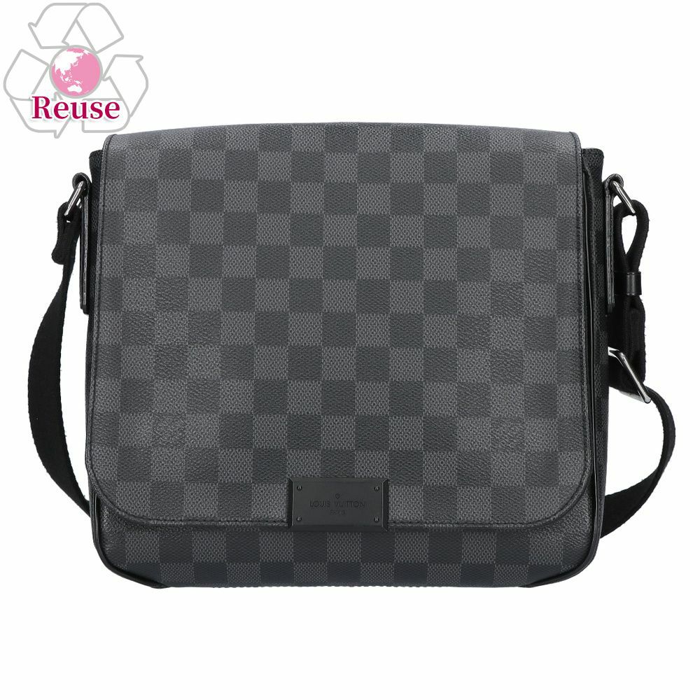 【リユース品】 ルイヴィトン LOUIS VUITTON バッグ ショルダーバッグ ディストリクトPM N41260 ブラック 【お取り寄せ】