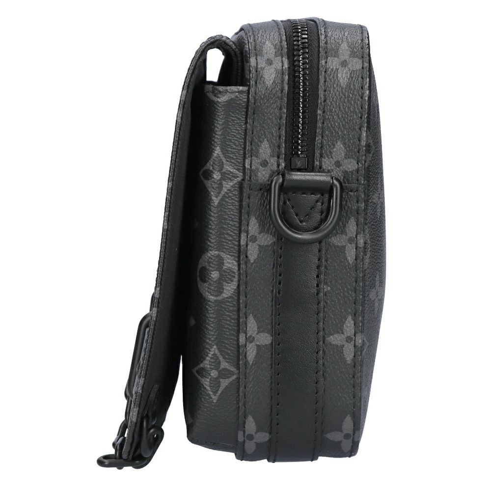 【リユース品】 ルイヴィトン LOUIS VUITTON バッグ ショルダーバッグ スティ―マメッセンジャー M45585 ブラック/ブラック金具 【お取り寄せ】