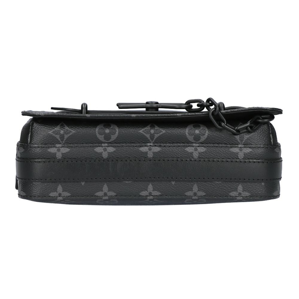 【リユース品】 ルイヴィトン LOUIS VUITTON バッグ ショルダーバッグ スティ―マメッセンジャー M45585 ブラック/ブラック金具 【お取り寄せ】