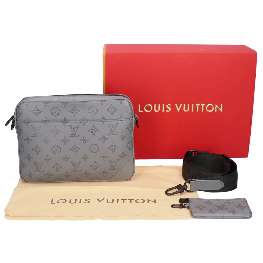 【リユース品】 ルイヴィトン LOUIS VUITTON バッグ ショルダーバッグ デュオメッセンジャー M46104 グレー系 【お取り寄せ】