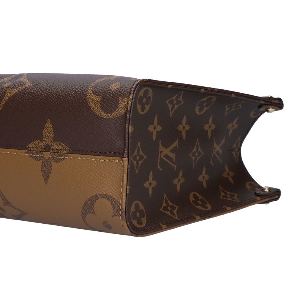 【リユース品】 ルイヴィトン LOUIS VUITTON バッグ 2WAYバッグ オンザゴーPM M46372 	ブラウン系 【お取り寄せ】