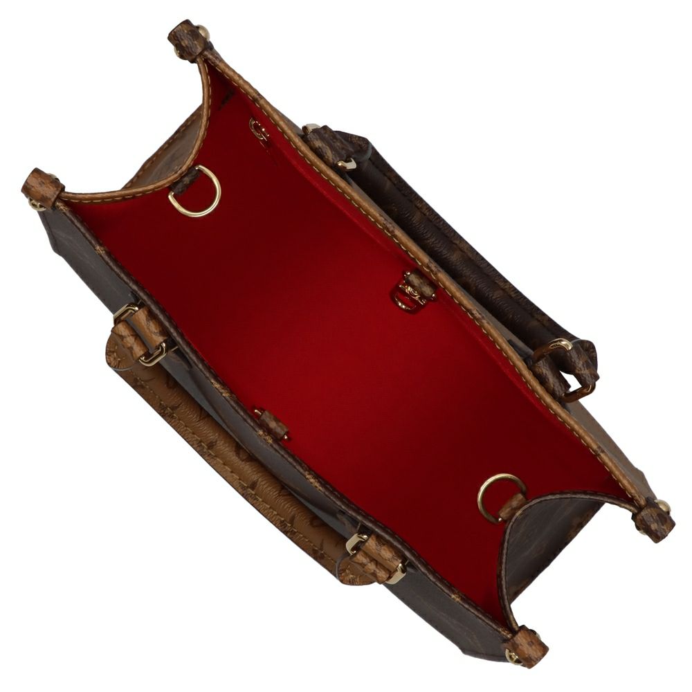 【リユース品】 ルイヴィトン LOUIS VUITTON バッグ 2WAYバッグ オンザゴーPM M46372 	ブラウン系 【お取り寄せ】