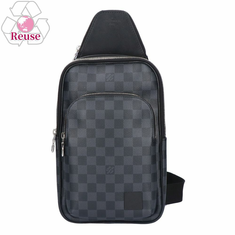 【リユース品】 ルイヴィトン LOUIS VUITTON バッグ ボディバッグ アヴェニュー・スリングバッグ N41719 ブラック系 【お取り寄せ】