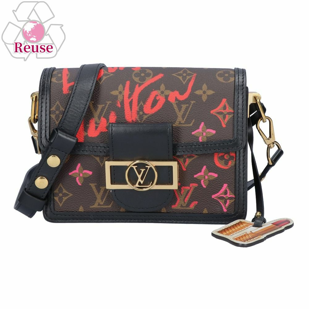 【リユース品】 ルイヴィトン LOUIS VUITTON バッグ ショルダーバッグ ドーフィーヌMINI フォールインラブ M45889 ブラウン系 【お取り寄せ】