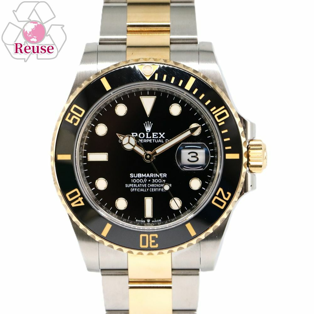 【リユース品】 ロレックス ROLEX 腕時計 メンズウォッチ サブマリーナーデイト 126613LN 文字盤：ブラック 【お取り寄せ】