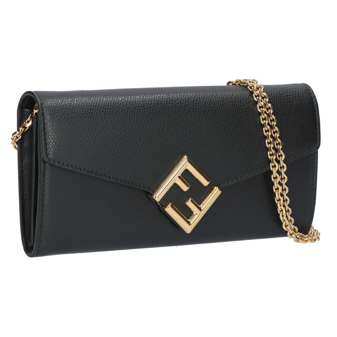 フェンディ FENDI チェーンウォレット 長財布 8M0365 ALWA F0KUR