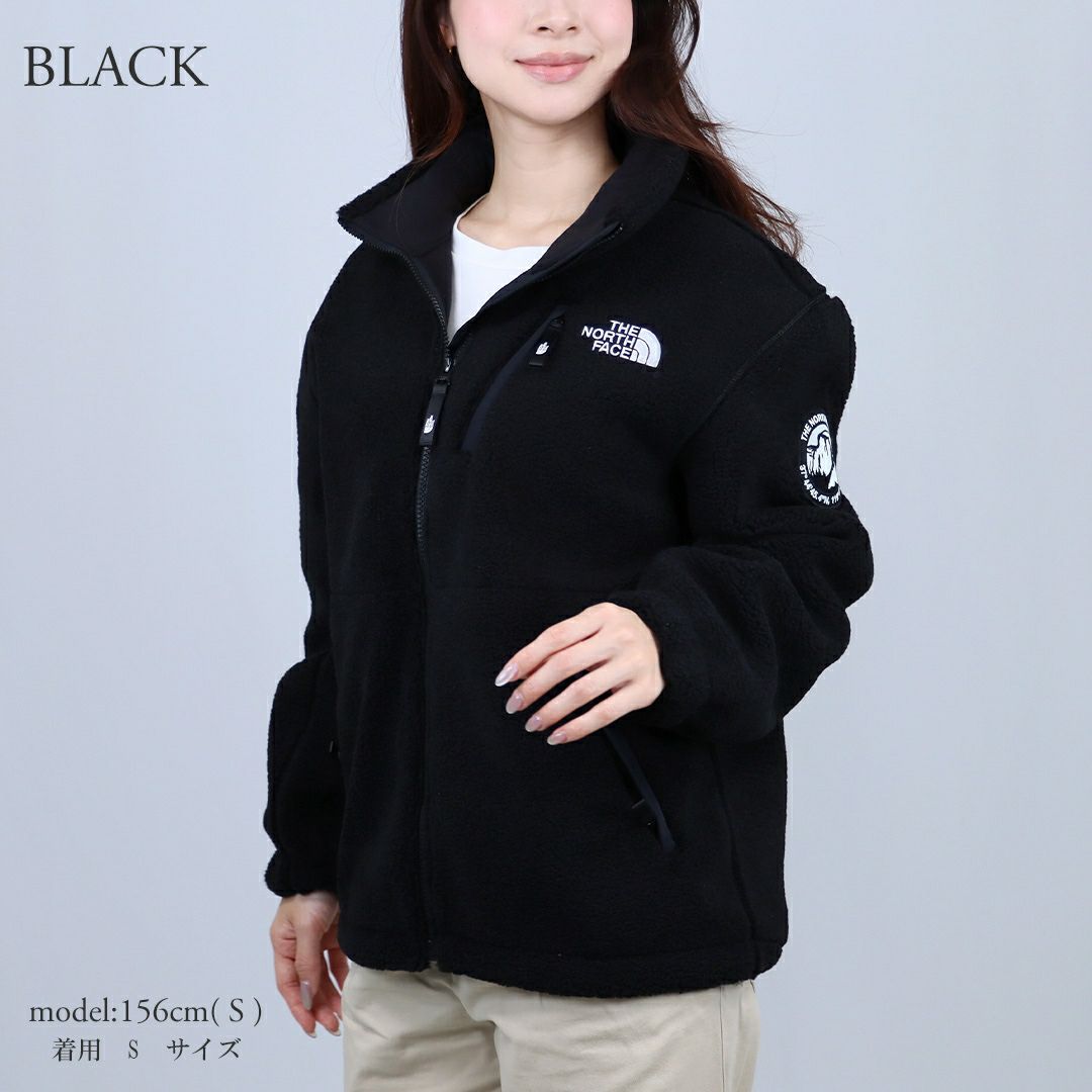 ノースフェイス THE NORTH FACE フリースジャケット ボアジャケット ジップアップ スタンドカラー RIMO FLEECE JACKET NJ4FQ54