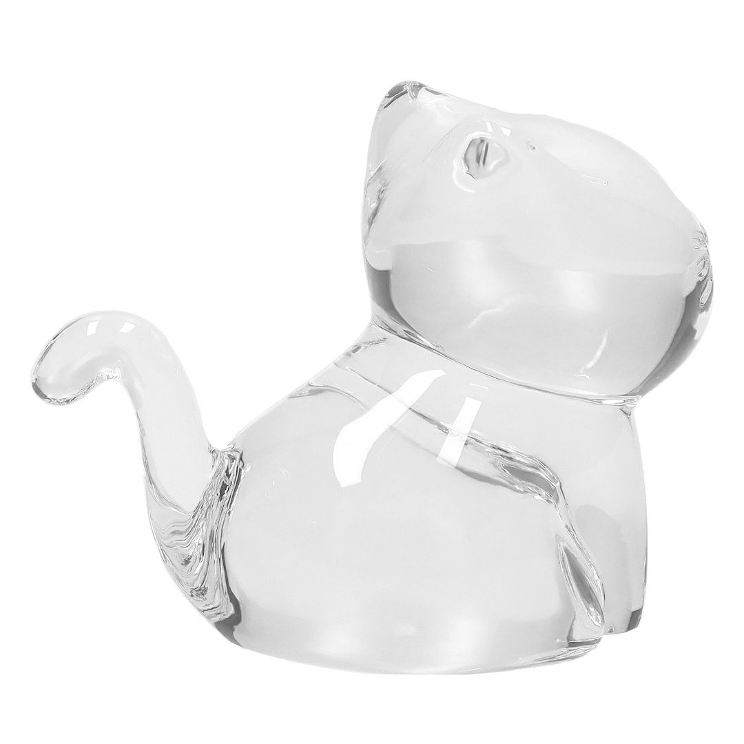 バカラ BACCARAT キャット クリスタル オブジェ 置物 フィギュア 猫 キャット キティ ミニマルズ 2610097 【お取り寄せ】