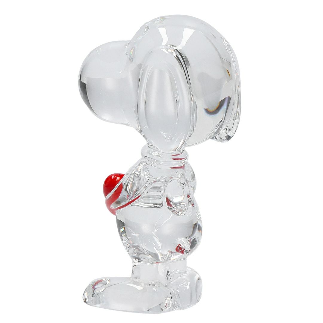 バカラ BACCARAT ハートスヌーピー クリスタル オブジェ 置物 フィギュア キャラクター ハートスヌーピー Peanuts スヌーピー 2613001 【お取り寄せ】