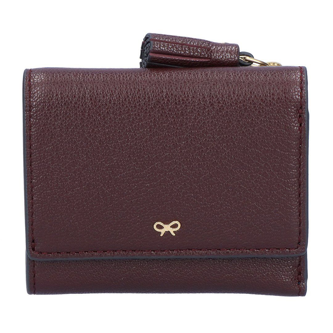 アニヤハインドマーチ ANYA HINDMARCH 折り財布 三つ折財布 PEEPING EYES ピーピング アイズ 204866/5050925204866 CLARET ミニ トライフォルド ウォレット
