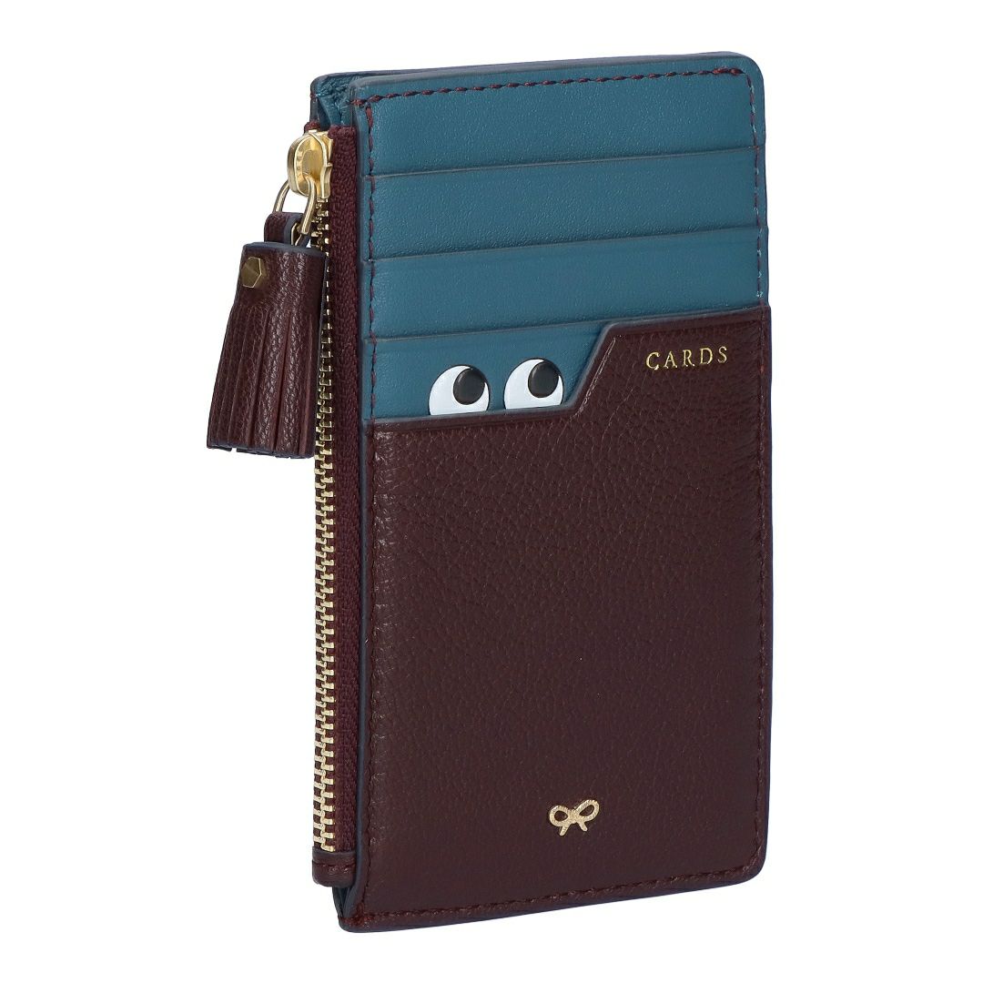 アニヤハインドマーチ ANYA HINDMARCH カードケース フラグメントケース PEEPING EYES ピーピング アイズ 204880/5050925204880 CLARET