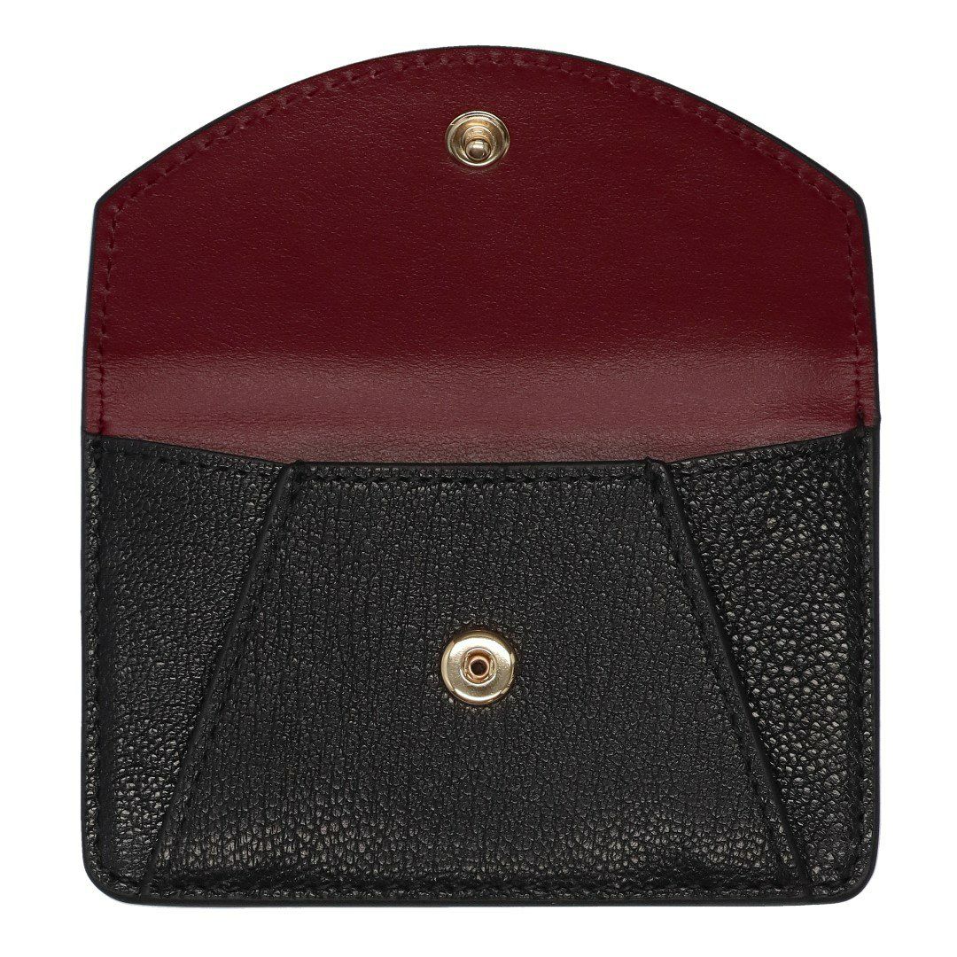 アニヤハインドマーチ ANYA HINDMARCH カードケース スマホ マグネット マグセーフ対応 199452/5050925199452 BLACK ENVELOPE CARD CASE MAG SAFE EYES IN CAPRA