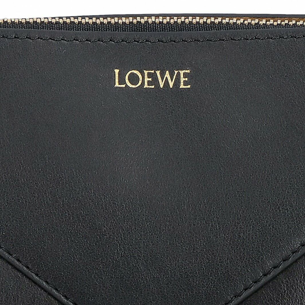ロエベ LOEWE ショルダーバッグ クラッチバッグ パズルフォルド ポーチ C510PT1X01 1100 BLACK ブラック