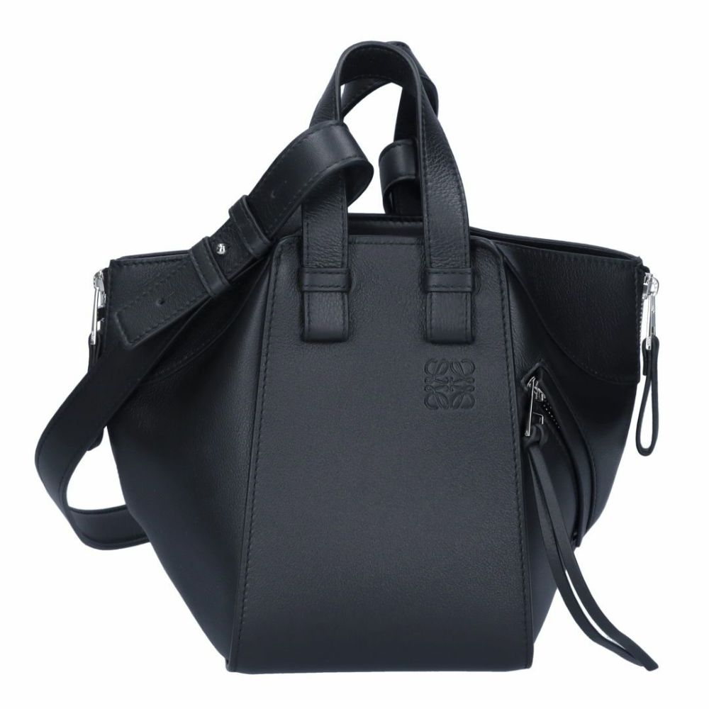 ロエベ LOEWE 2WAYバッグ HAMMOCK COMPACT ハンモック コンパクト A538H13X10 ブラック