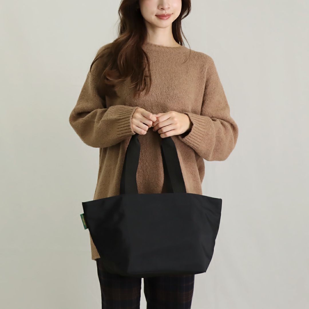 エルベシャプリエ バッグ トートバッグ HERVE CHAPELIER 1028N 09/09 0909 NOIR/NOIR