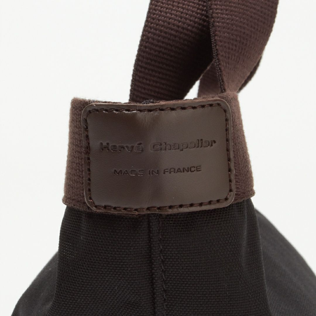 エルベシャプリエ バッグ HERVE CHAPELIER 701C コーデュラ舟型 ミニトートバッグ（S） 0969 Noir Moka