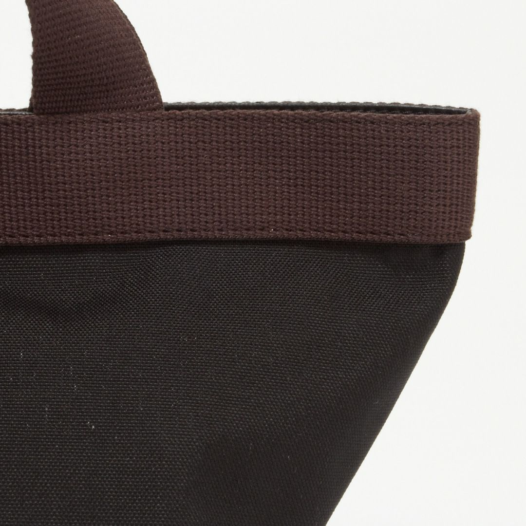 エルベシャプリエ バッグ HERVE CHAPELIER 701C コーデュラ舟型 ミニトートバッグ（S） 0969 Noir Moka