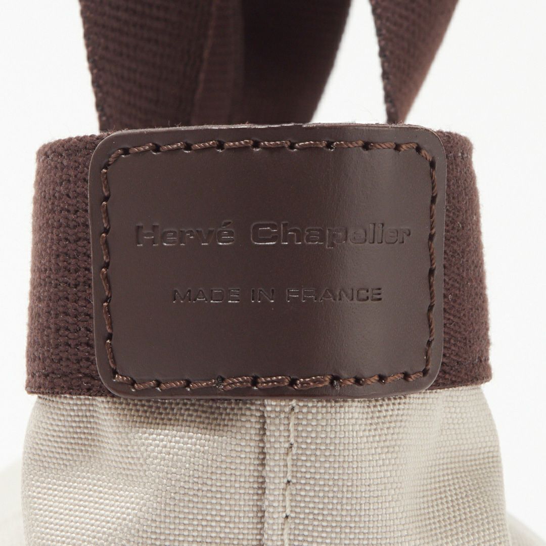 エルベシャプリエ バッグ HERVE CHAPELIER 701C コーデュラ舟型 ミニトートバッグ（S） 63/69 6369 Mastic/Moka