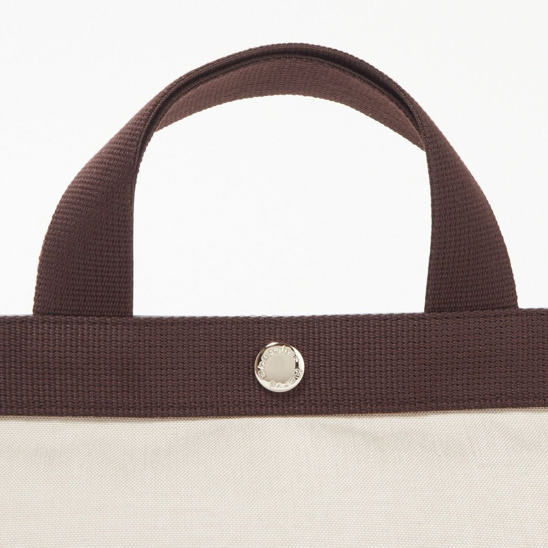 エルベシャプリエ バッグ HERVE CHAPELIER 701C コーデュラ舟型 ミニトートバッグ（S） 63/69 6369 Mastic/Moka