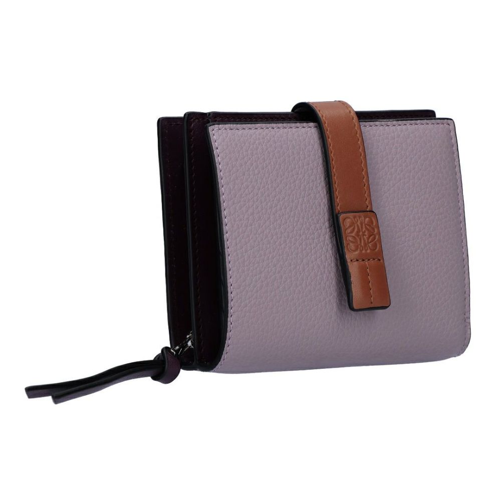 ロエベ LOEWE 折財布 二つ折り財布 コンパクトジップウォレット C660Z41X02 0057 DIRTY MAUVE /SQUIRREL 【お取り寄せ】