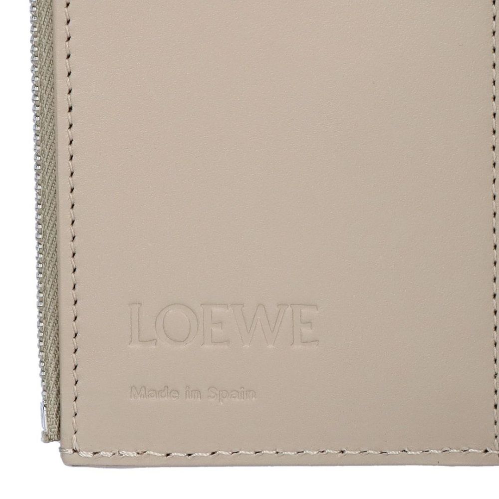 ロエベ LOEWE 折財布 三つ折り財布 アナグラム ヴァーティカル ウォレット スモール C821S33X12 5541 CLAY 【お取り寄せ】