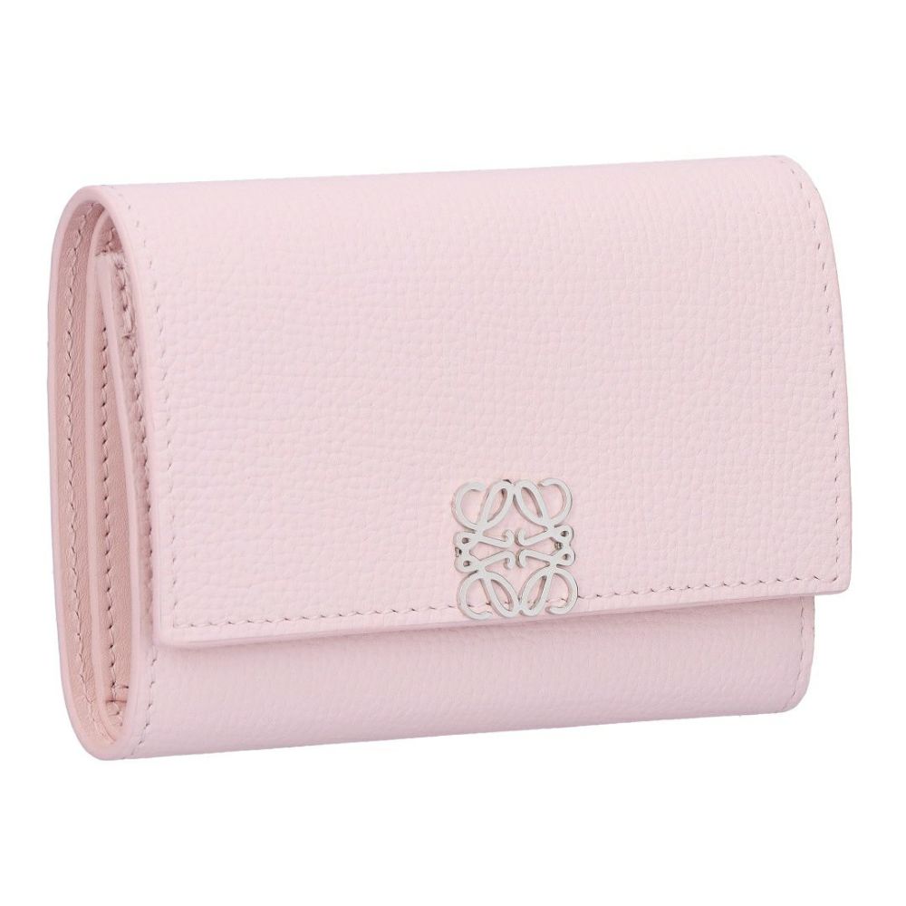 ロエベ LOEWE 折財布 三つ折り財布 アナグラム ヴァーティカル ウォレット スモール C821S33X12 7795 BLOSSOM 【お取り寄せ】