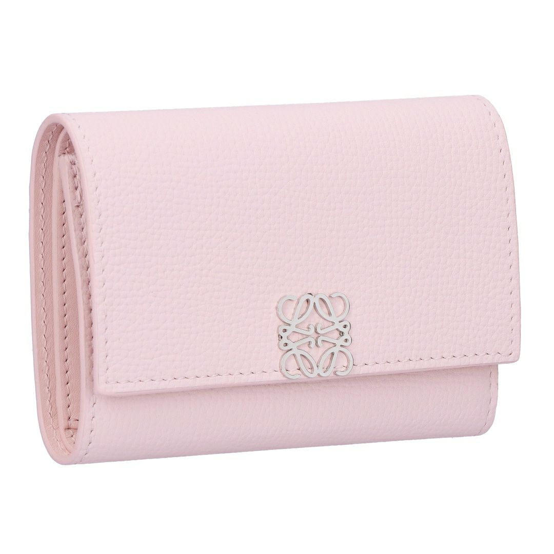 ロエベ LOEWE 折財布 三つ折り財布 アナグラム ヴァーティカル ウォレット スモール C821S33X12 7795 BLOSSOM 【お取り寄せ】