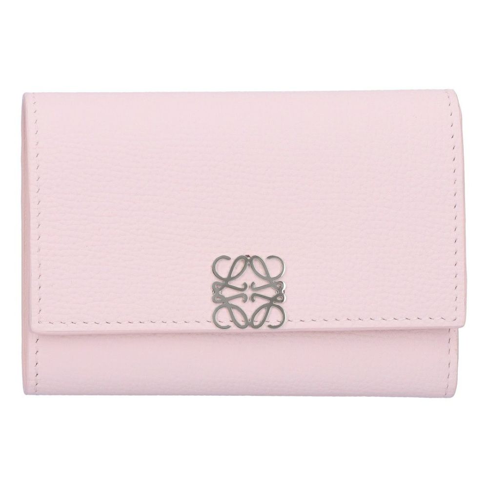 ロエベ LOEWE 折財布 三つ折り財布 アナグラム ヴァーティカル ウォレット スモール C821S33X12 7795 BLOSSOM 【お取り寄せ】